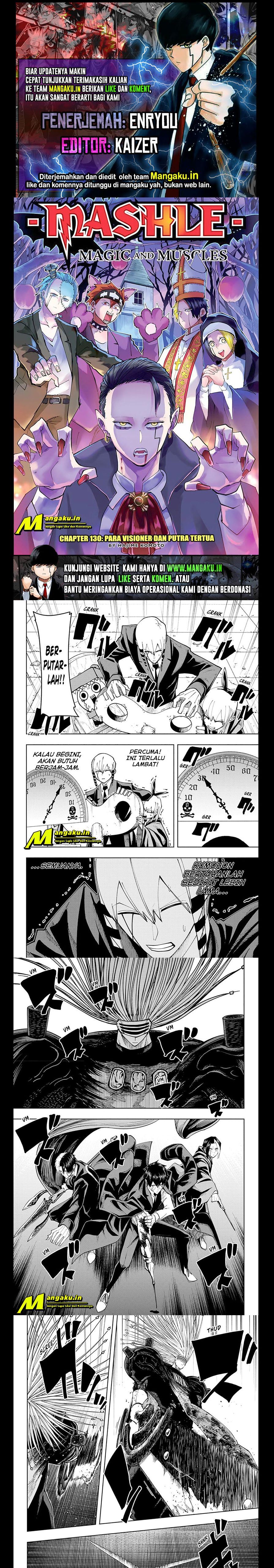 Mashle: Magic and Muscles chapter 130